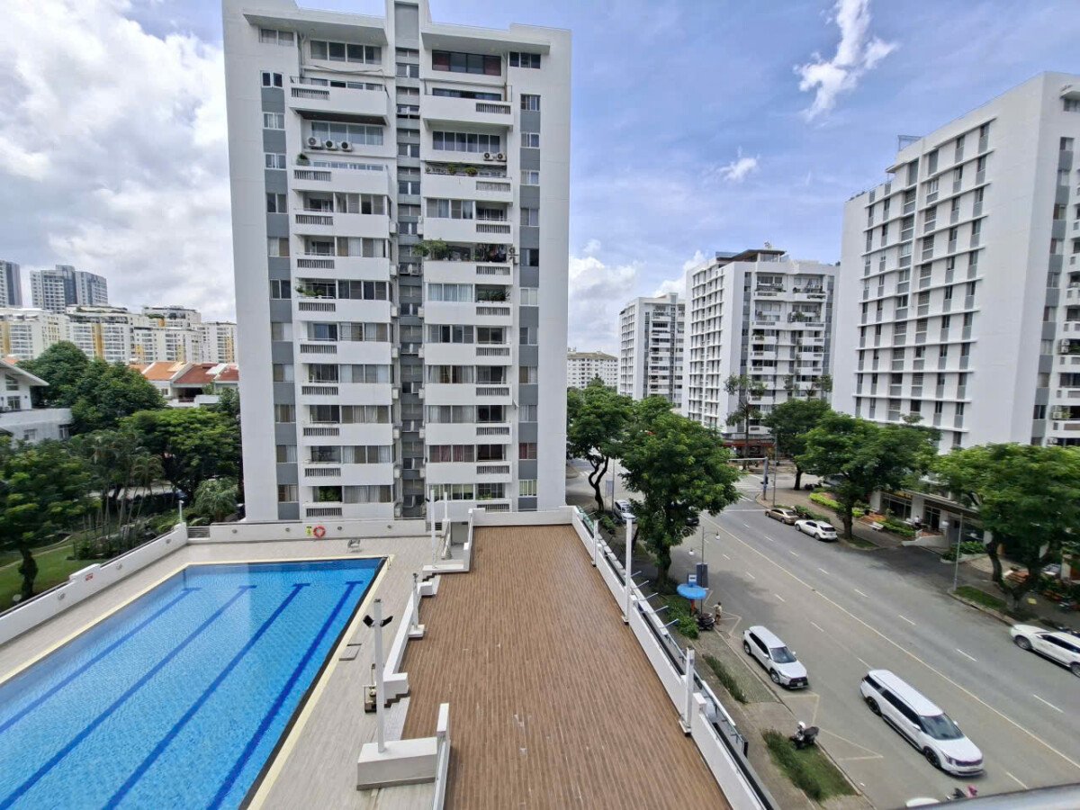 cho thue can ho my khanh 3 1 - Cho thuê căn hộ Mỹ Khánh 3. DT 118m2- 3 Phòng ngủ-2wc- View hồ bơi- Nội thất như hình- Giá 25 Triệu/Tháng