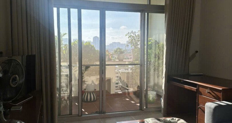 Cần cho thuê căn hộ Park View Phú Mỹ Hưng. DT 107m2 Thiết kế 3 Phòng-2wc- Lầu cao- Giá 23 Triệu/Tháng