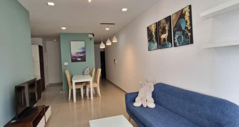 Cho thuê căn hộ Sky Garden 3. DT 68m2 Nhà đẹp- Nội thất đầy đủ- 2 Phòng-2wc- Lầu trung- Giá 15 Triệu/Tháng