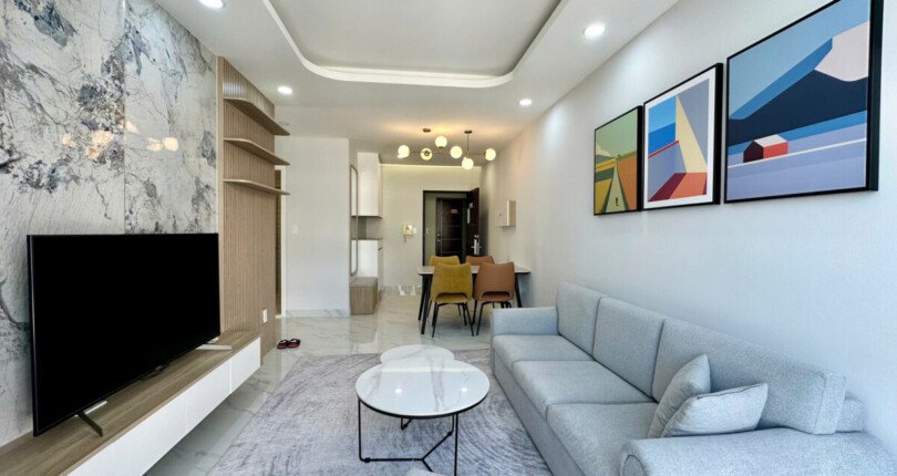 Cần cho thuê căn hộ Sky Garden 3. DT 72m2 Nhà đẹp- Mới- Lầu cao- 3 Phòng ngủ-2wc- Giá thuê 23 Triệu/Tháng