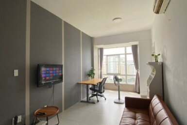Cho thuê căn hộ Sky Garden 3. DT 56m2 Thiết kế 2 Phòng-1wc View hồ bơi thoáng- Giá 13 Triệu/Tháng