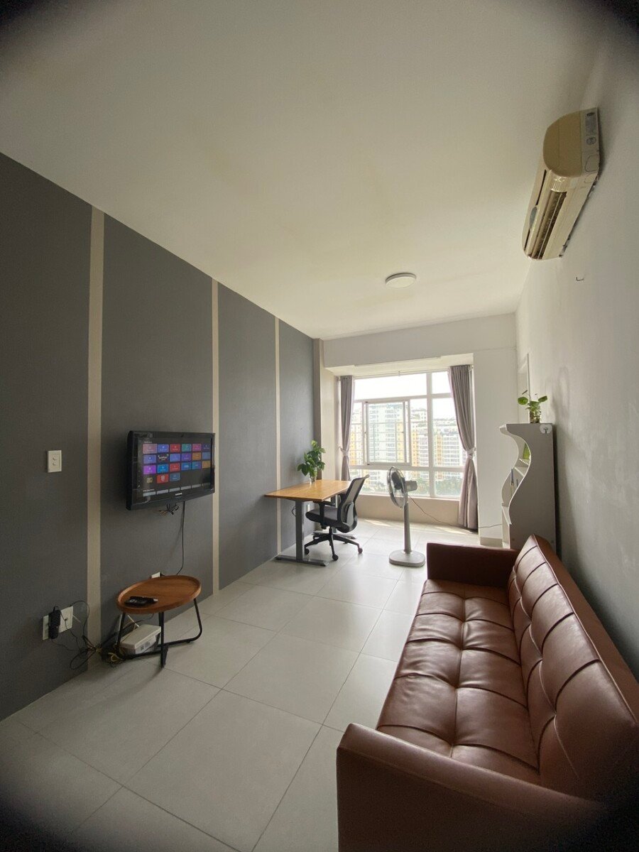 cho thue can ho sky garden 3 13 - Cho thuê căn hộ Sky Garden 3. DT 56m2 Thiết kế 2 Phòng-1wc View hồ bơi thoáng- Giá 13 Triệu/Tháng