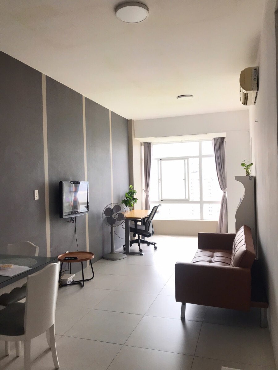 cho thue can ho sky garden 3 4 2 - Cho thuê căn hộ Sky Garden 3. DT 56m2 Thiết kế 2 Phòng-1wc View hồ bơi thoáng- Giá 13 Triệu/Tháng