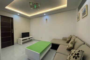 Cho thuê căn hộ Sky Garden 3. DT 56m2 Thiết kế 2 Phòng ngủ-1wc- Đủ nội thất- Giá thuê 12 Triệu/Tháng