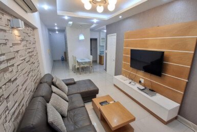 Cho thuê căn hộ Sky Garden 3. DT 68m2 Thiết kế 2 Phòng-2wc- Nhà đầy đủ nội thất- Giá 14 Triệu/Tháng