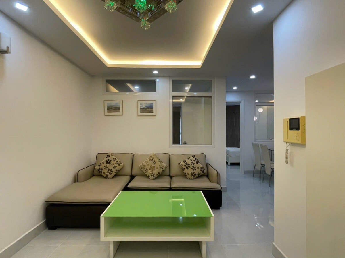 cho thue can ho sky garden 3 7 3 - Cho thuê căn hộ Sky Garden 3. DT 56m2 Thiết kế 2 Phòng ngủ-1wc- Đủ nội thất- Giá thuê 12 Triệu/Tháng