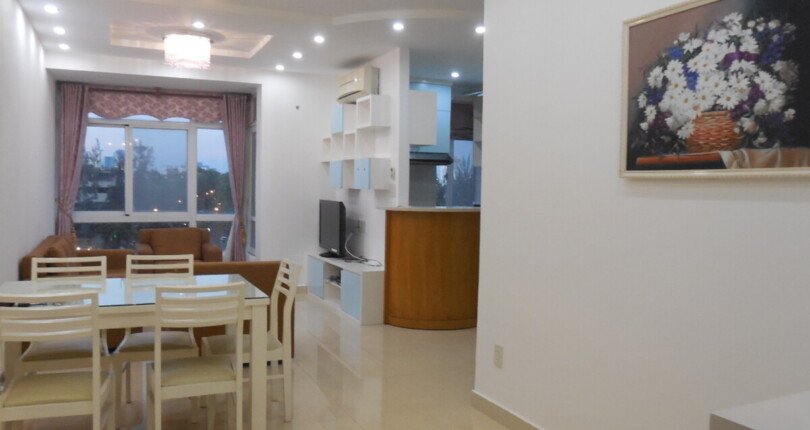 Cho thuê căn hộ Sky Garden 3. DT 70m2 View sông 2 Phòng-2wc- Nội thất đầy đủ- Giá thuê 15 Triệu/Tháng
