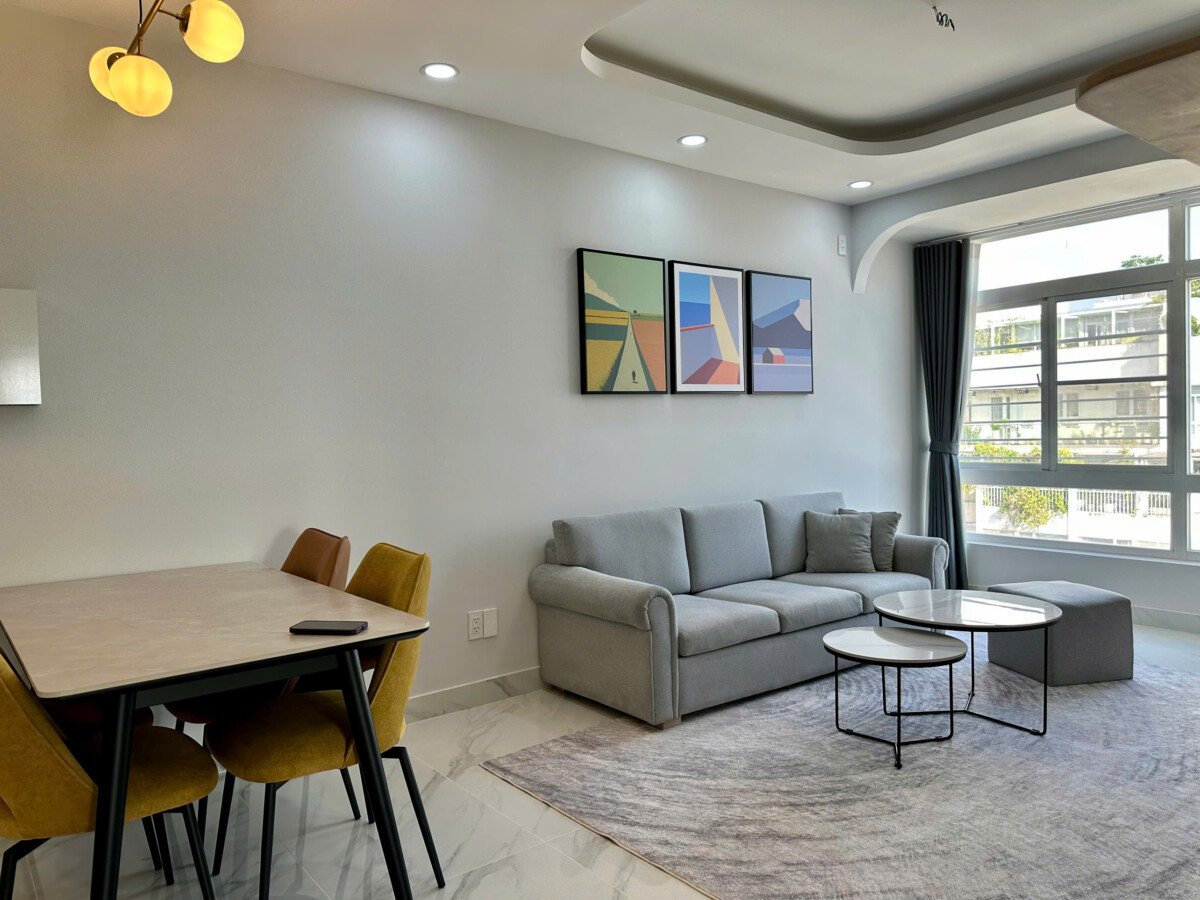 cho thue can ho sky garden 3 8 5 - Cần cho thuê căn hộ Sky Garden 3. DT 72m2 Nhà đẹp- Mới- Lầu cao- 3 Phòng ngủ-2wc- Giá thuê 23 Triệu/Tháng