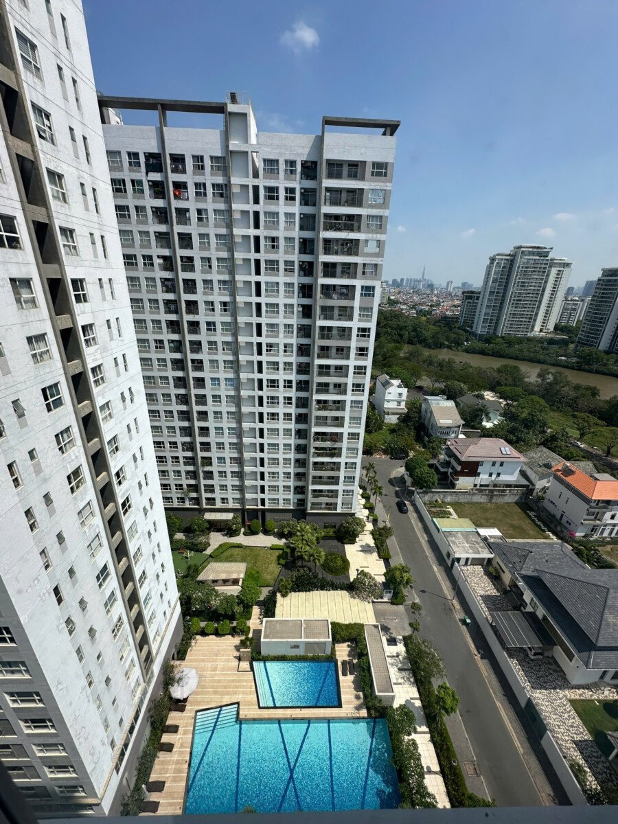 cho thue can ho surise riverside 8 - Cần cho thuê căn hộ Sunrise Riverside Nhà Bè. DT 83m2 Nhà đẹp- 3 Phòng ngủ-2wc- View hồ bơi- Giá 21 Triệu/Tháng