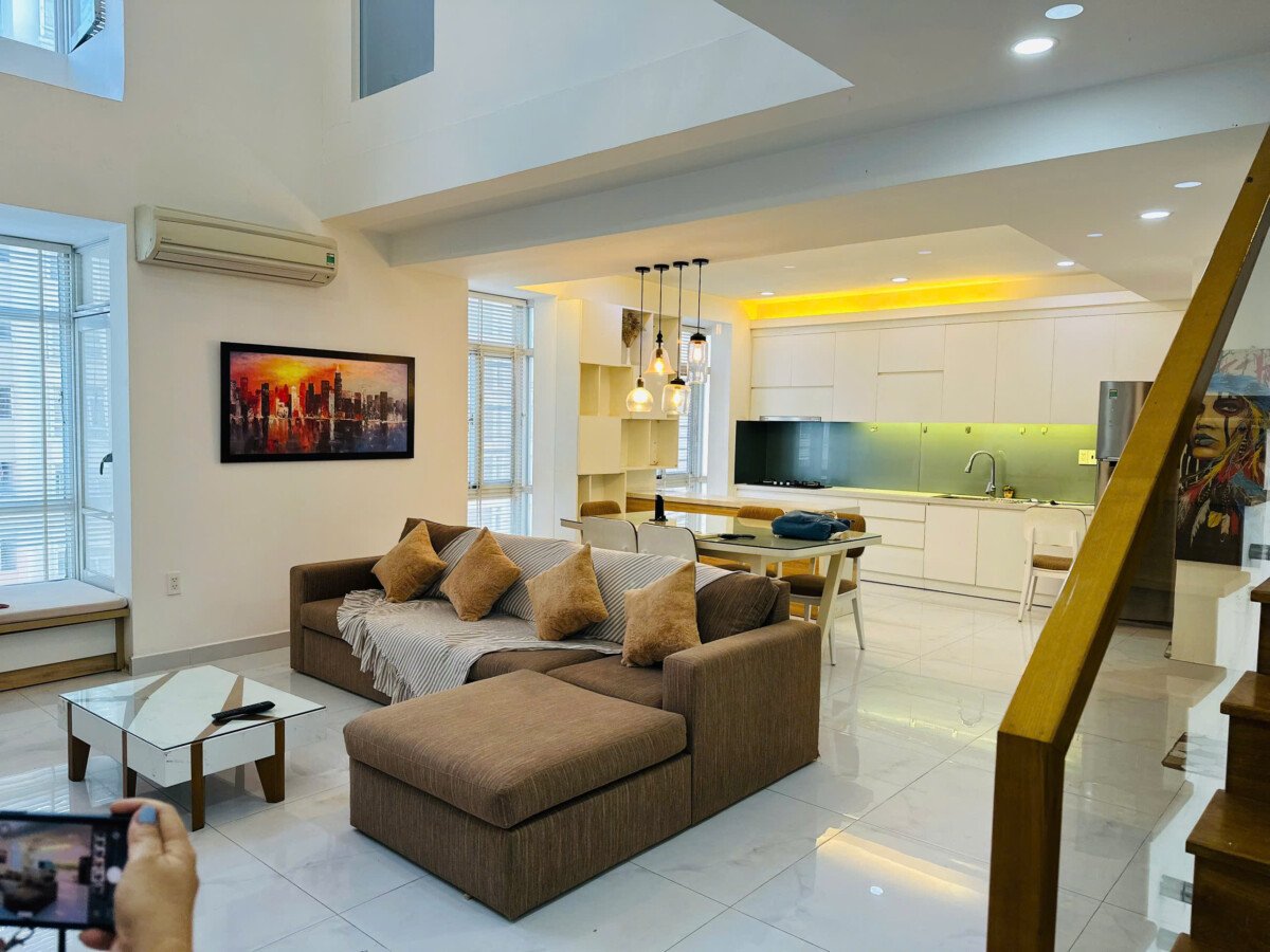 cho thue penthouse sky garden 3 18 - Cho thuê Penthouse Sky Garden 3. DT 200m2 Nhà đẹp- Thiết kế 3 Phòng ngủ-3wc- Nội thất đầy đủ- Giá 46 Triệu/Tháng