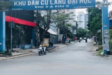 Giá mua bán đất nền biệt thự kdc Làng Đại Học ABC Nhà Bè t8/2026