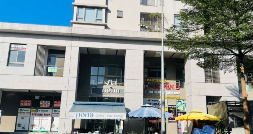 Giá cho thuê Shophouse E005 khối đế chung cư Saigon South Residences Nhà Bè T8/2026