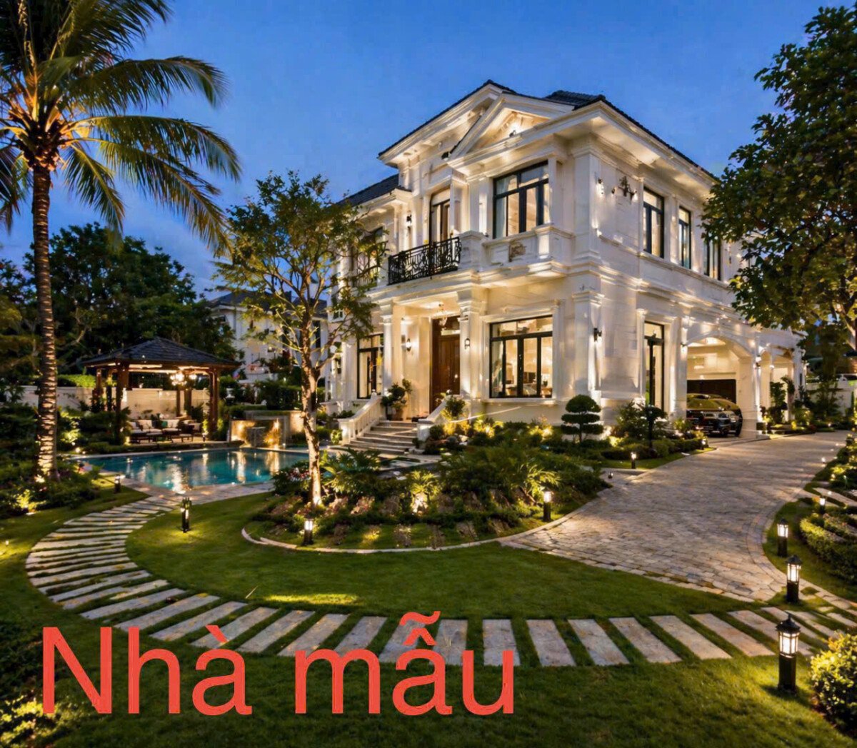 hinh nha mau khi hoan thien - Giá mua bán nhà Biệt thự Lâu đài Chateau Phú Mỹ Hưng phường Tân Mỹ t8/2026