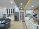 khong gian bep 1 150x110 - Giá cho thuê căn hộ 2pn tòa D chung cư Happy Valley phường Tân Hưng T8/2026