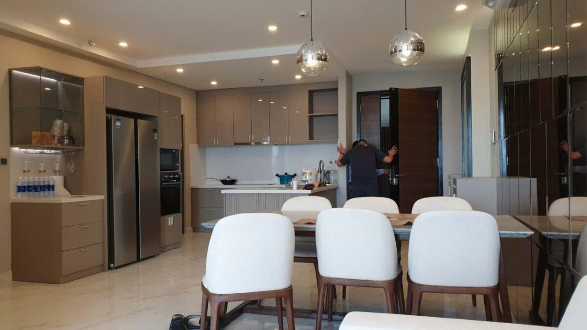 phong an va bep can ho ban - Giá mua bán căn hộ 3pn tòa A chung cư Midtown Phú Mỹ Hưng phường Tân Mỹ T8/2026
