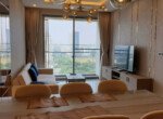 phong khach can ho 150x110 - Giá mua bán căn hộ 3pn tòa A chung cư Midtown Phú Mỹ Hưng phường Tân Mỹ T8/2026