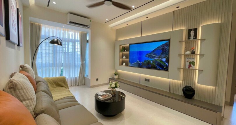 Bán căn hộ 89m2, chung cư Sky Garden 2, 03pn, nhà đẹp, giá 6.8 tỷ, nội thất đầy đủ.