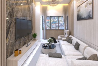 Cho thuê căn hộ 03pn chung cư Sky Garden 3, giá 27tr/tháng, nhà mới đẹp, đầy đủ nội thất.