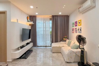 Cho thuê căn hộ 02pn chung cư The Peak Midtown, giá 32tr/tháng, đầy đủ nội thất.