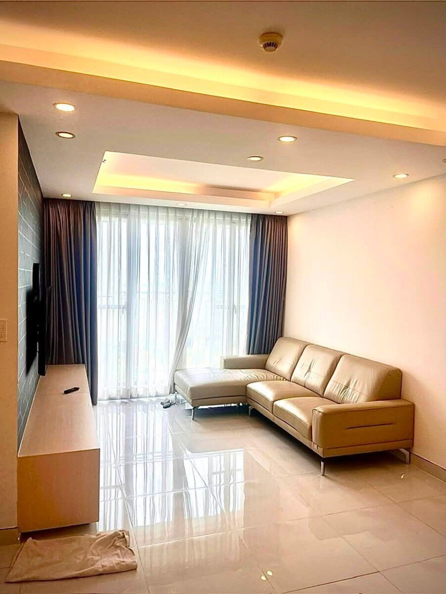 phong khach can ho cho thue 7 - Cho thuê căn hộ 89m2, chung cư Scenic Valley 1, giá 21tr/tháng, nhà đẹp, đầy đủ nội thất.