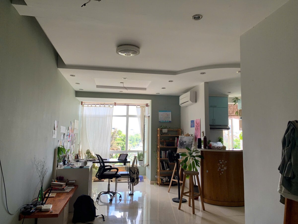 phong khach can ho cho thue - Giá cho thuê căn hộ 2pn tòa 14B chung cư Sky Garden 3 phường Tân Hưng T8/2026