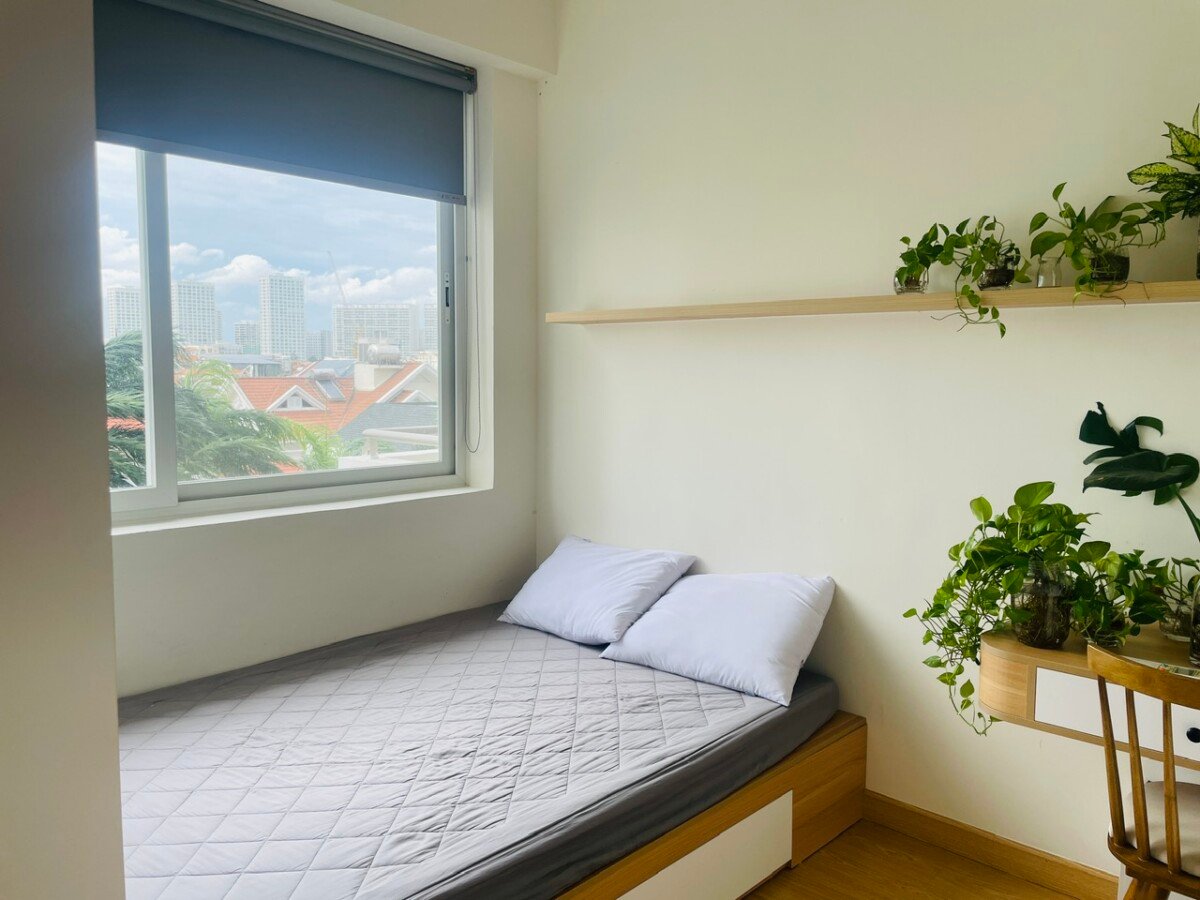 phong ngu can ho can ban gap - Cho thuê căn hộ 03pn, chung cư Grand View , nhà đẹp, nội thất căn hộ đầy đủ.