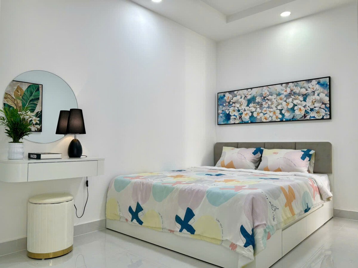 phong ngu can ho can cho thue 2 - Cho thuê căn hộ 02pn chung cư Sky Garden 2, nhà đẹp, đầy đủ nội thất, giá 20tr/tháng.