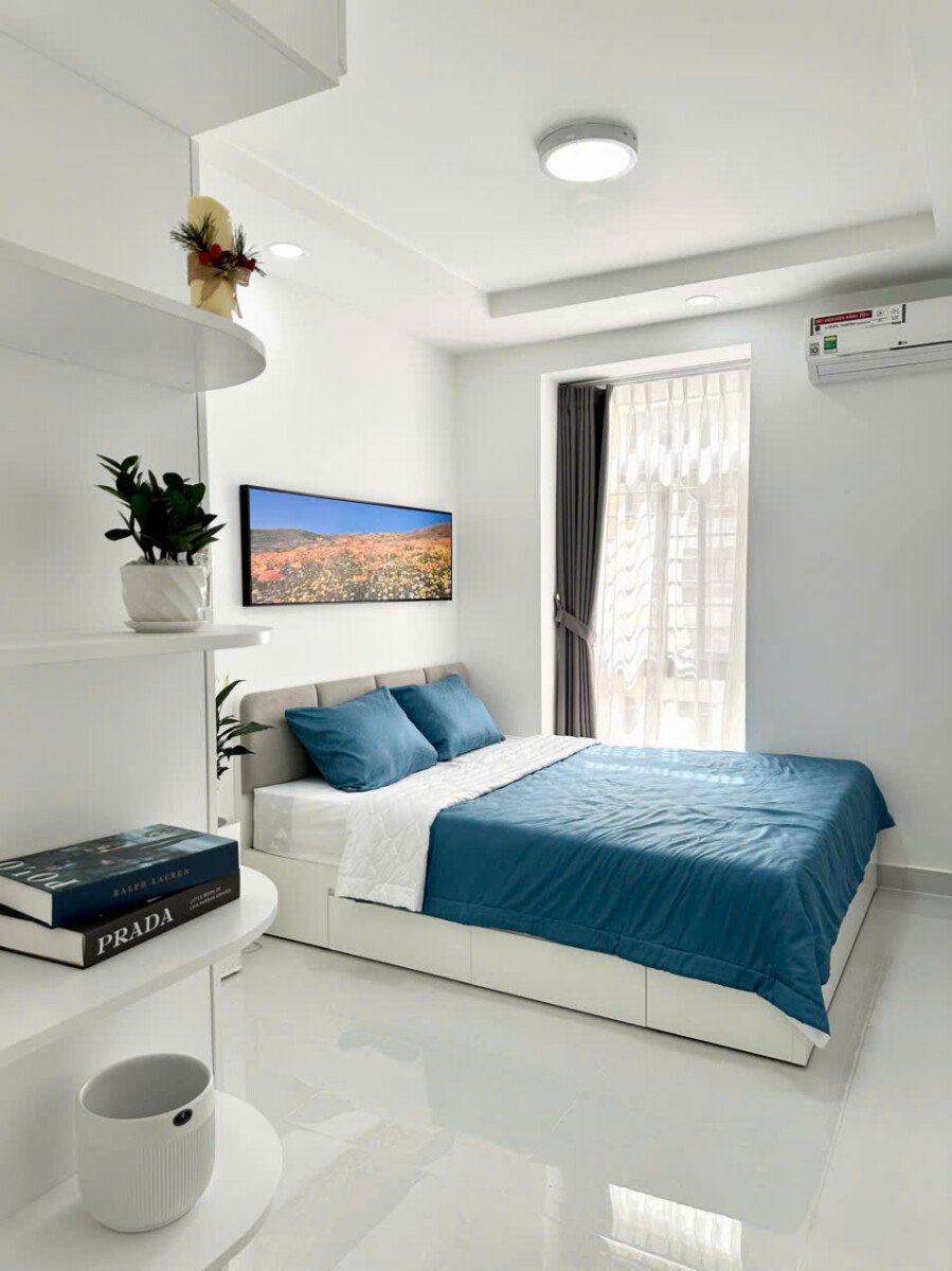 phong ngu can ho cho thue 4 - Cho thuê căn hộ 02pn chung cư Sky Garden 2, nhà đẹp, đầy đủ nội thất, giá 20tr/tháng.