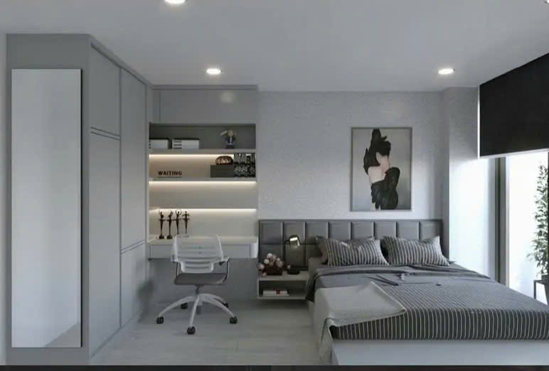 phong ngu chinh - Giá mua bán căn hộ 3pn số 01 tòa C chung cư Green Valley phường Tân Mỹ T9/2026