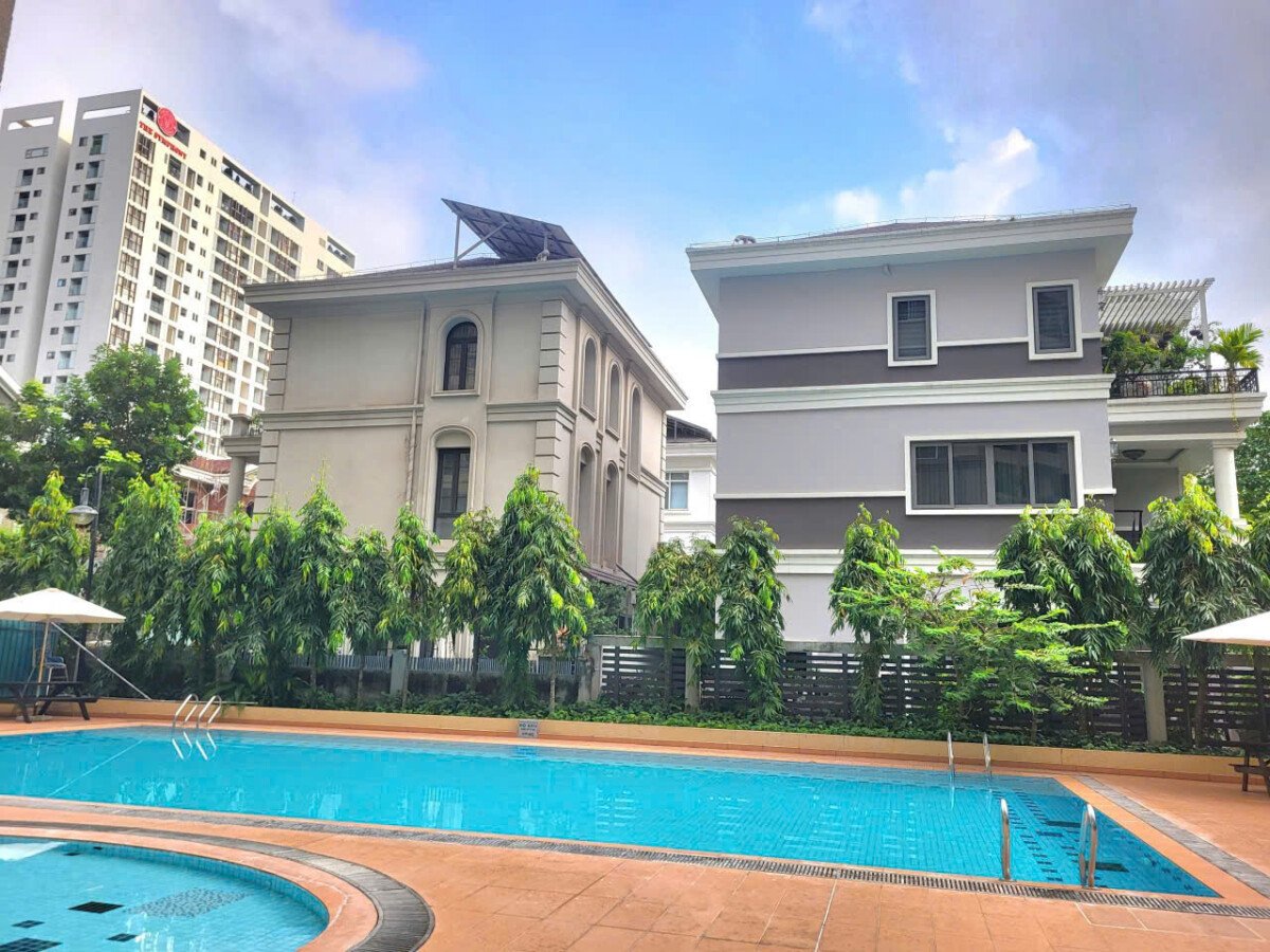 vi tri can ho lien ke ho boi noi khu green view - Giá cho thuê căn hộ 3pn tòa B chung cư Green View phường Tân Mỹ T8/2026