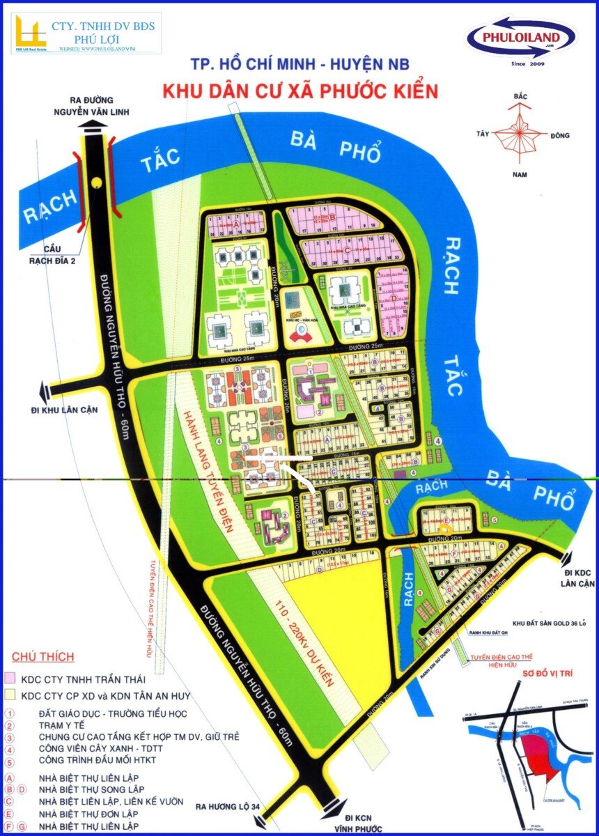 vi tri dat nen ban - Chủ giảm giá bán gấp đất nền Biệt thự E4 KDC Tân An Huy Nhà Bè t8/2026
