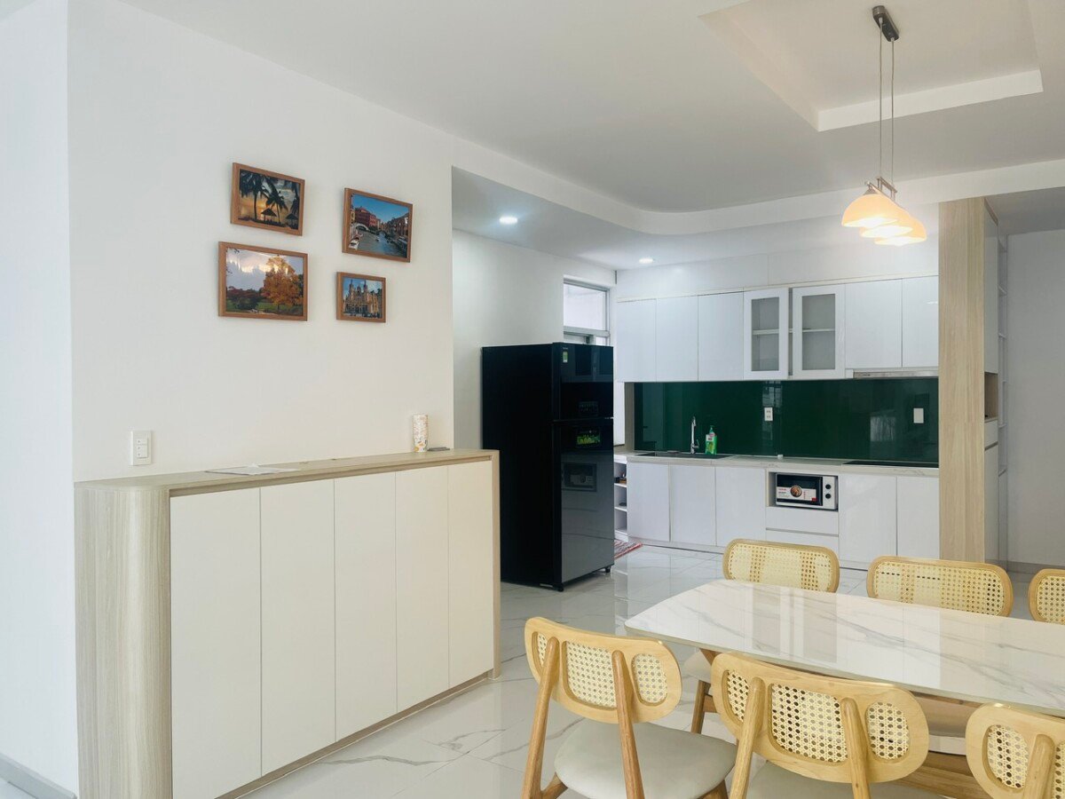 bep can ho cho thue 11 - Cho thuê căn góc 03pn, chung cư Sky Garden 2, giá 25tr/tháng, nhà mới, đầy đủ nội thất.