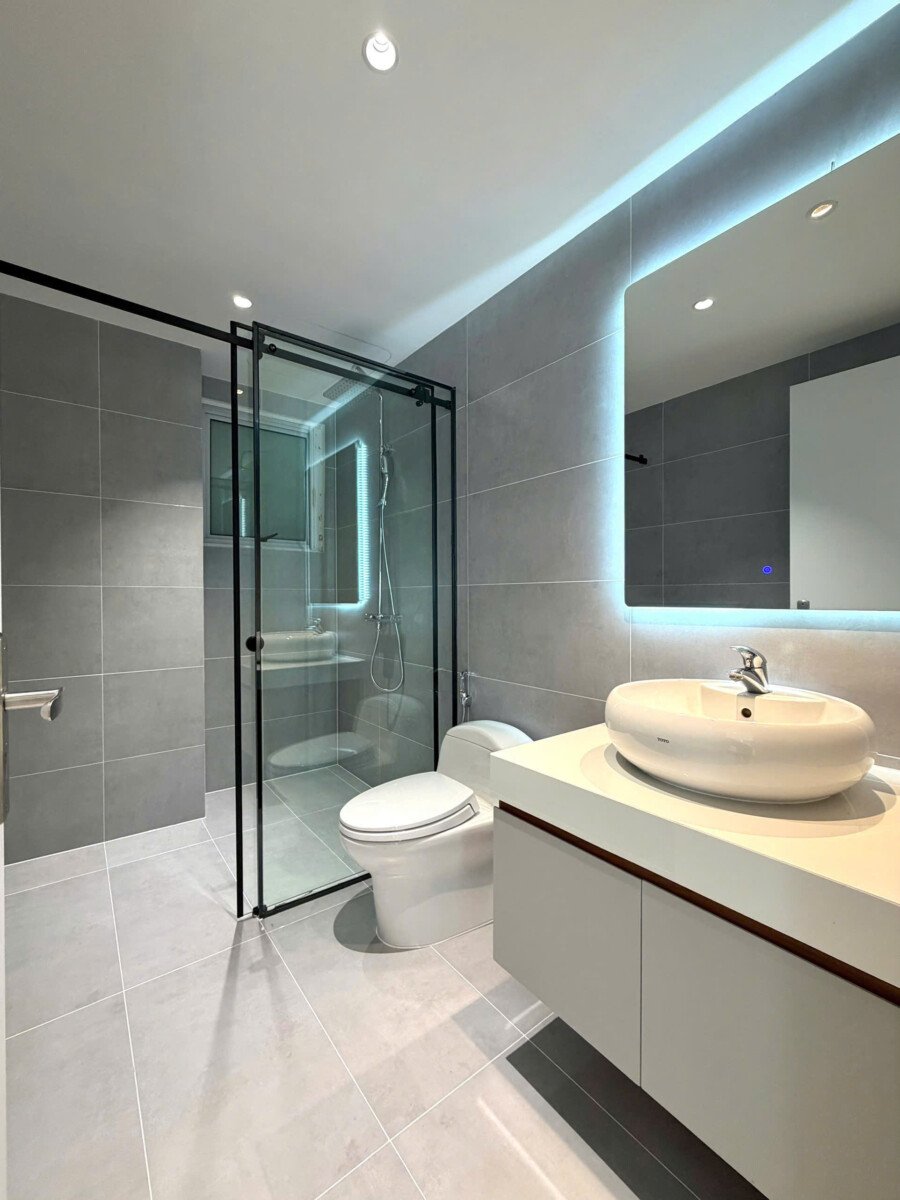 can ho co 2 toilet day du thiet bi - Giá cho thuê căn hộ 3pn tòa B chung cư Happy Valley phường Tân Hưng T10/2026