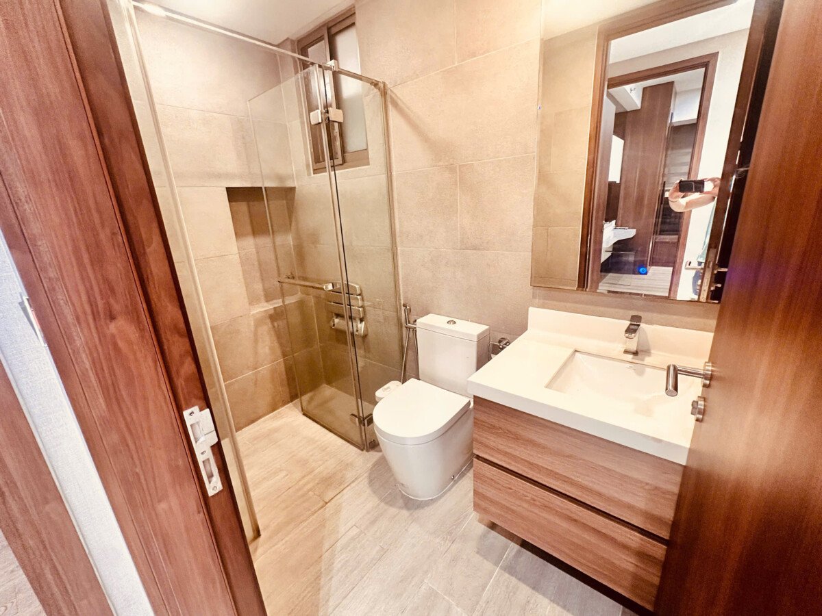 can ho co 2wc nhu hinh - Giá mua bán căn hộ 2pn số 01 tòa B chung cư The Signature m7 phường Tân Mỹ T9/2026