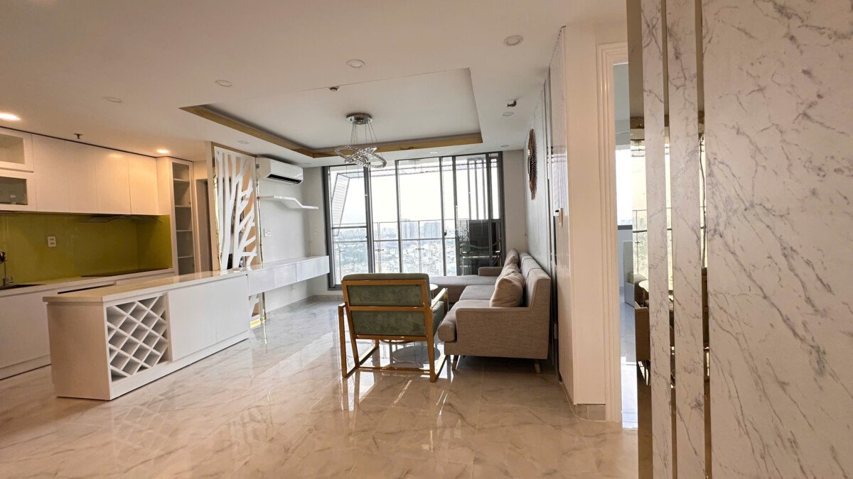 cho thue can ho green valley 13 - Cho thuê căn hộ Green Valley. DT 89m2 Thiết kế 2 Phòng ngủ-2wc Nhà đẹp- kèm 1 ô đậu xe- Giá 20 Triệu/Tháng
