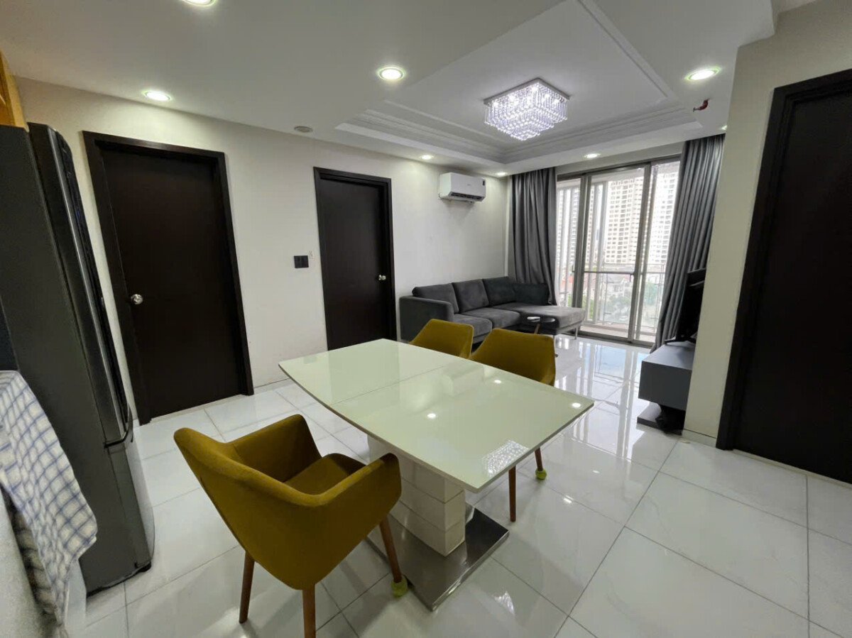 cho thue can ho hung phuc 8 - Cho thuê căn hộ Hưng Phúc 1. DT 78m2 Lầu trung- 2 Phòng ngủ-2wc- Nội thất như hình- Giá 16 Triệu/Tháng