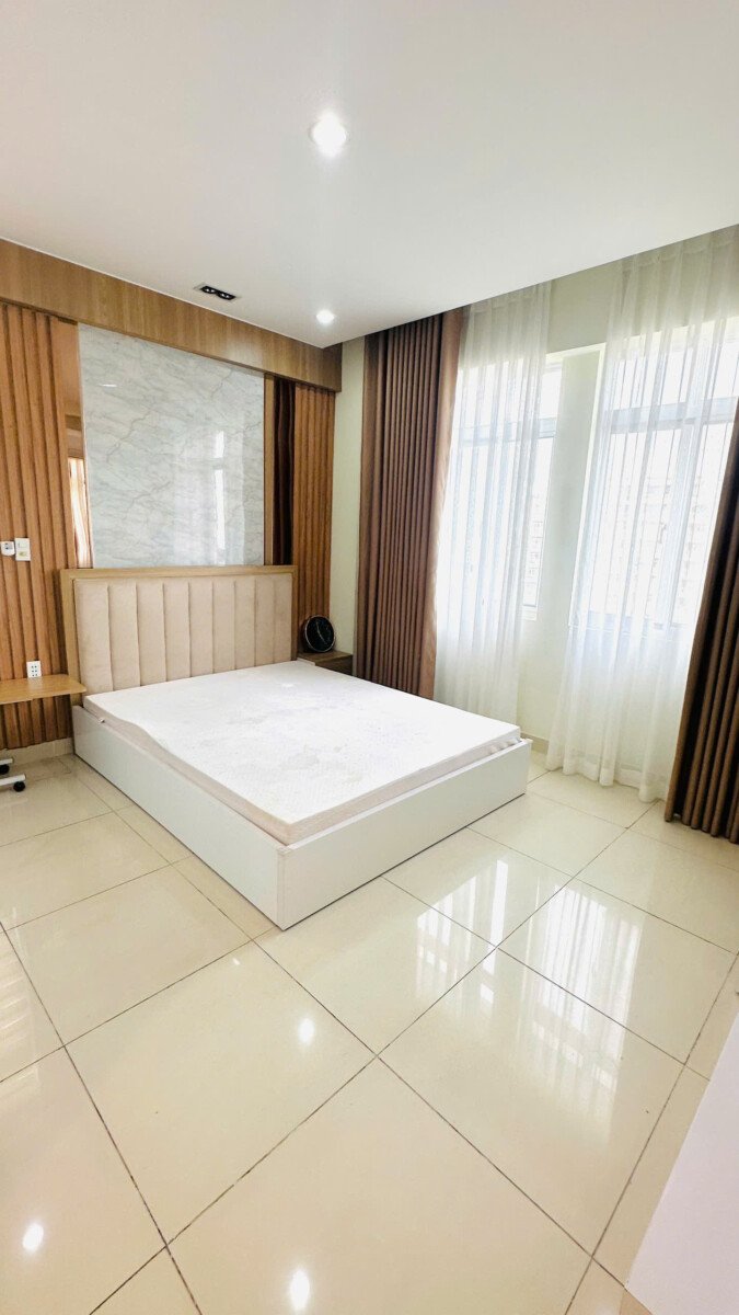hien trang nha co 3pn hoan thien nhu hinh 4 - Giá cho thuê căn hộ 3pn chung cư Cảnh Viên 3 phường Tân Mỹ T9/2026