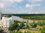 mat truoc can ho nhin song 150x110 - Giá mua bán căn hộ 3pn lầu 10 tòa B chung cư Green View phường Tân Mỹ T9/2026