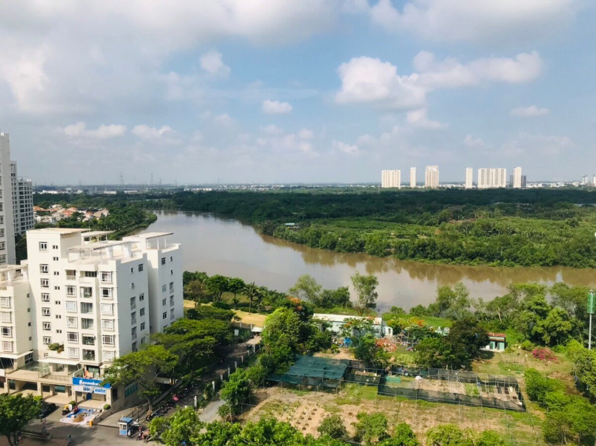mat truoc can ho nhin song - Giá mua bán căn hộ 3pn lầu 10 tòa B chung cư Green View phường Tân Mỹ T9/2026