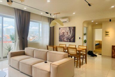 Cho thuê căn hộ 03pn, chung cư Grand view, giá 31tr/tháng, view trực diện hồ bơi.