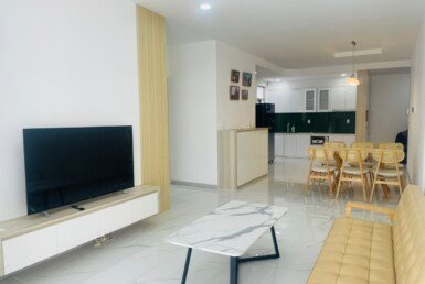 Cho thuê căn góc 03pn, chung cư Sky Garden 2, giá 25tr/tháng, nhà mới, đầy đủ nội thất.