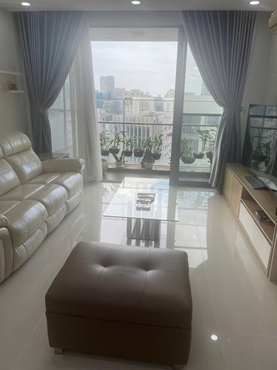 phong khach can ho cho thue 16 - Giá cho thuê căn hộ 3pn số 01 tòa A chung cư Green Valley phường Tân Mỹ T9/2026