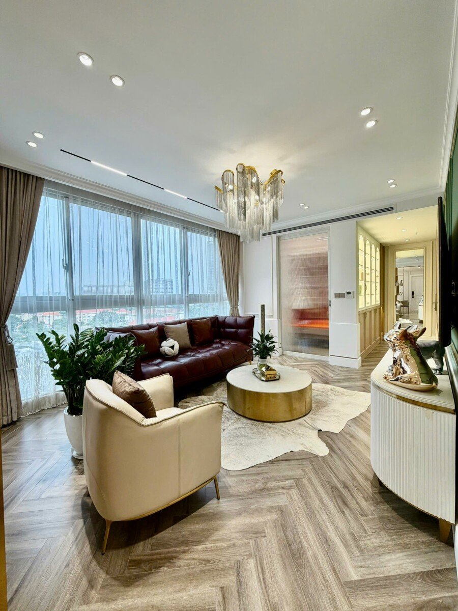 phong khach can ho cho thue 20 - Giá cho thuê căn hộ 3pn tòa C chung cư Star Hill phường Tân Mỹ T9/2026