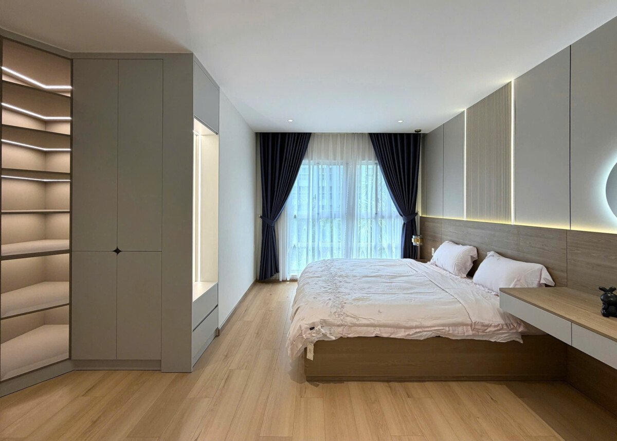 phong ngu chinh rong rai 1 - Giá mua bán căn hộ 3pn số 03 tòa B chung cư Happy Valley phường Tân Hưng T10/2026