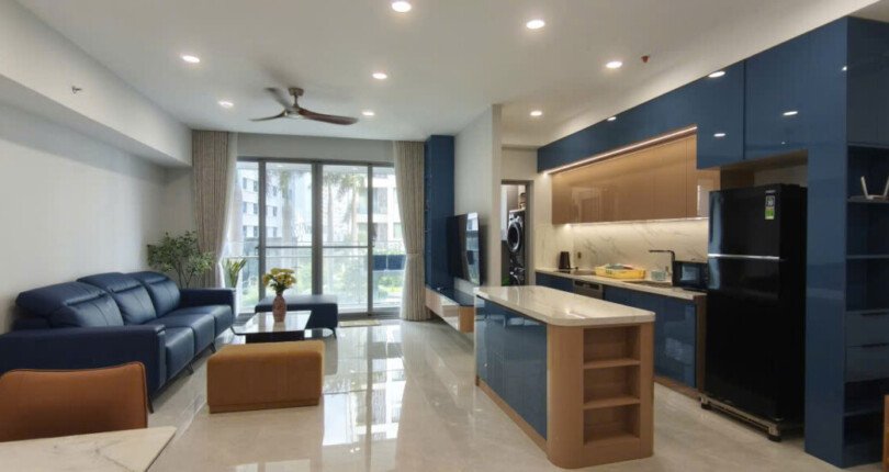 Cho thuê căn hộ 03pn, chung cư Green Valley, giá 35tr/tháng, nhà mới 100%.