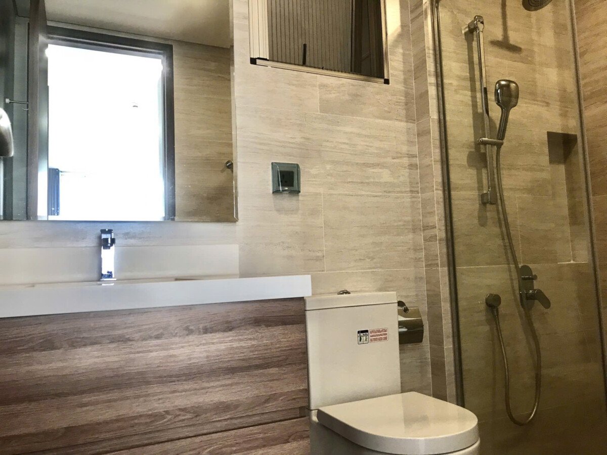 toilet - Cần cho thuê căn hộ Midtown Tòa M7. DT 80m2 Thiết kế 2 Phòng ngủ-2wc- Giá thuê chỉ 26 Triệu/Tháng