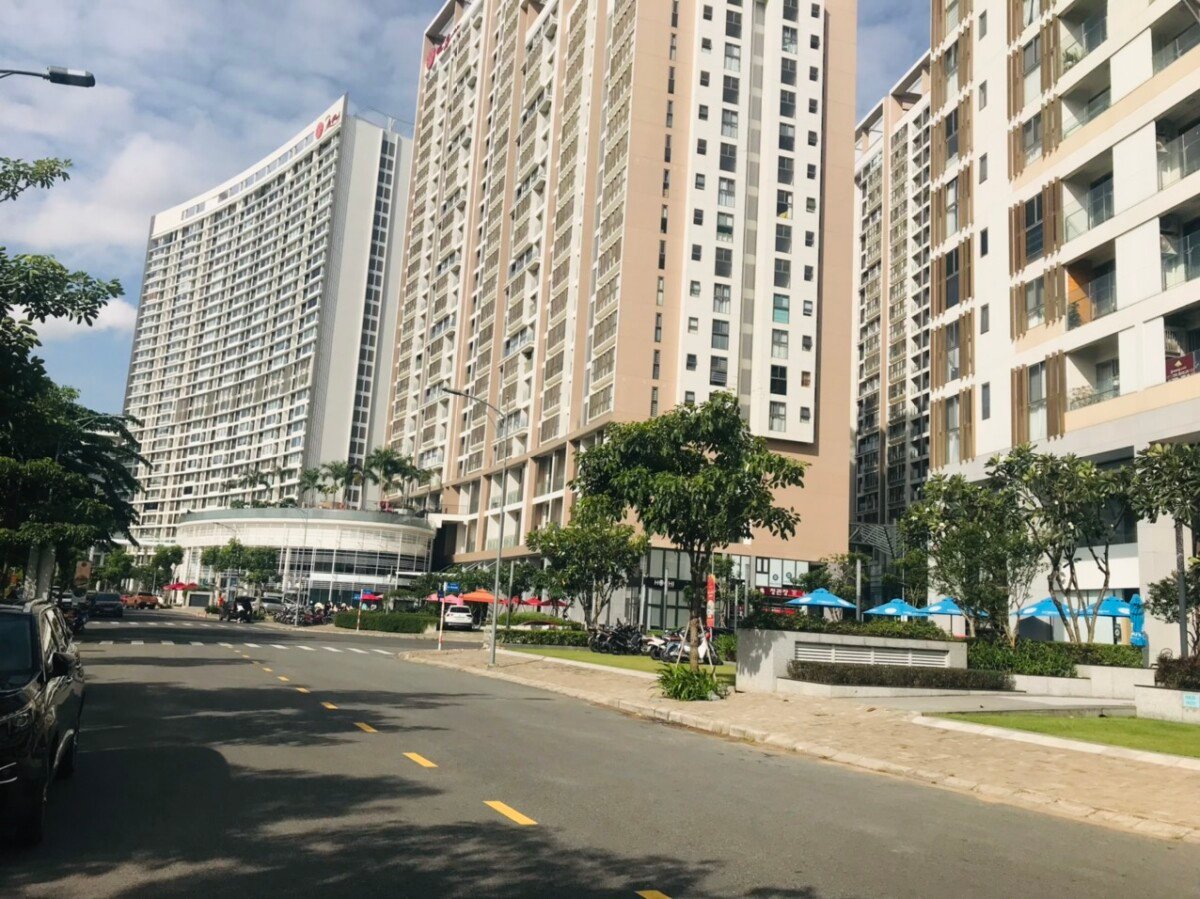 vi tri mat duong so 15 phuong tan my - Giá cho thuê Shophouse khối đế Midtown m7 phường Tân Mỹ T9/2026