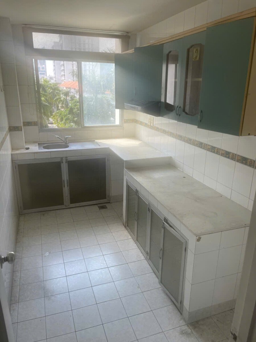 bep trong can ho cho thue 1 - Cho thuê căn hộ 2pn tòa D chung cư Mỹ Phước phường Tân Hưng giá 11tr/tháng