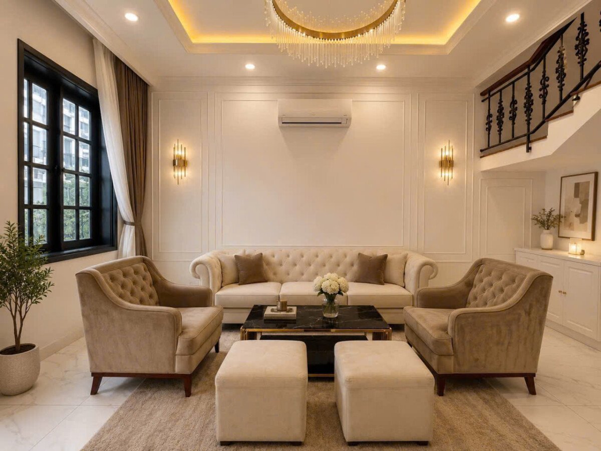 can canh phong khach biet thu cho thue - Giá cho thuê nhà Biệt thự 6pn có hồ bơi đường Nguyễn Thị Thập phường Tân Hưng T10/2026