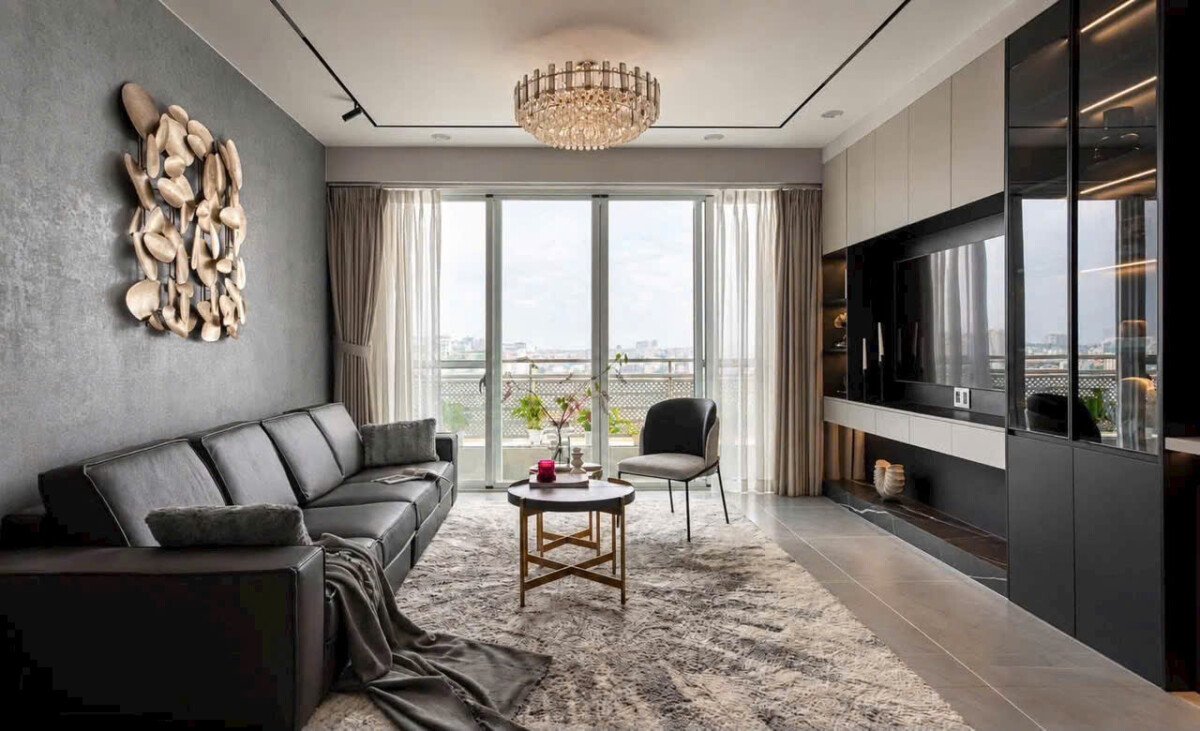can canh phong khach can ho cho thue - Cho thuê căn hộ 3pn chung cư Riverpark Residence giá 60tr/tháng